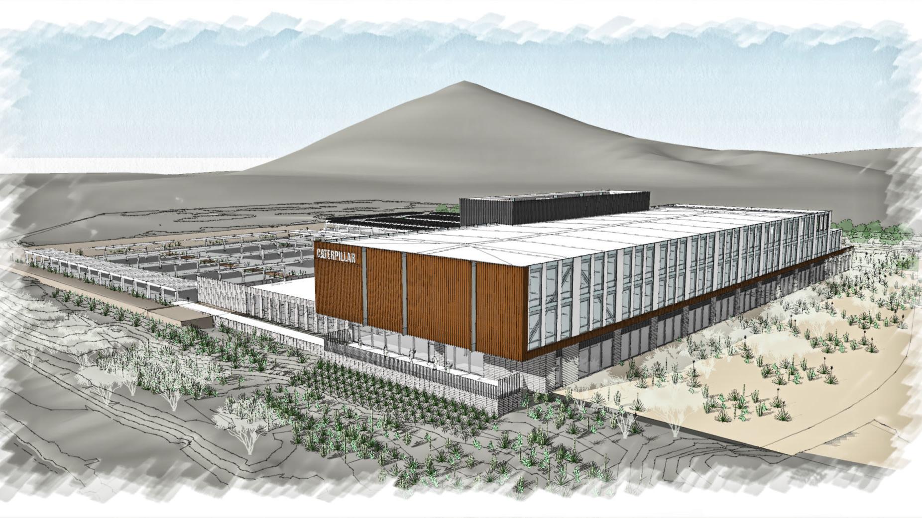 Take a peek at design for Caterpillar's building near downtown Tucson